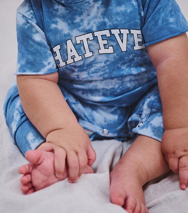 Nununu Mega Tie Dye Overall Indigo