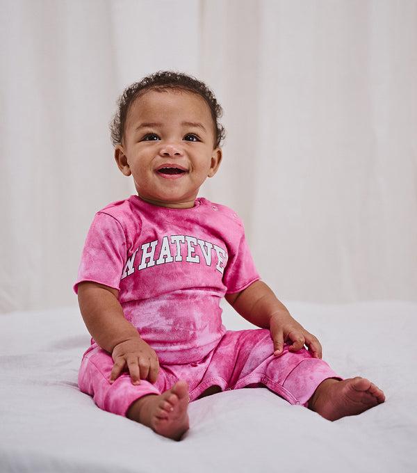 Nununu Mega Tie Dye Overall Super Pink