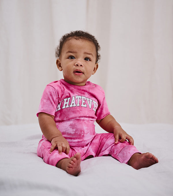 Nununu Mega Tie Dye Overall Super Pink
