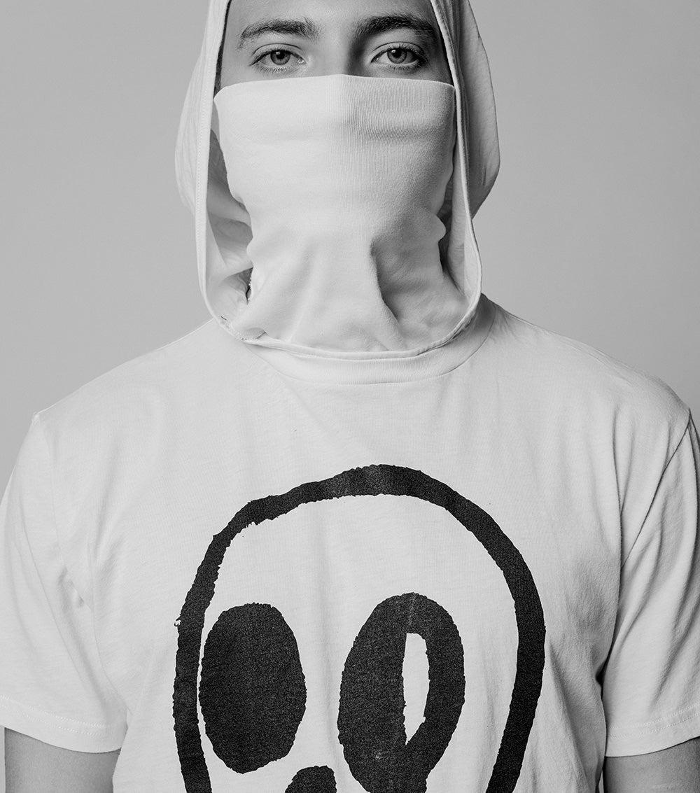 nununu men's ninja mask shirt natural