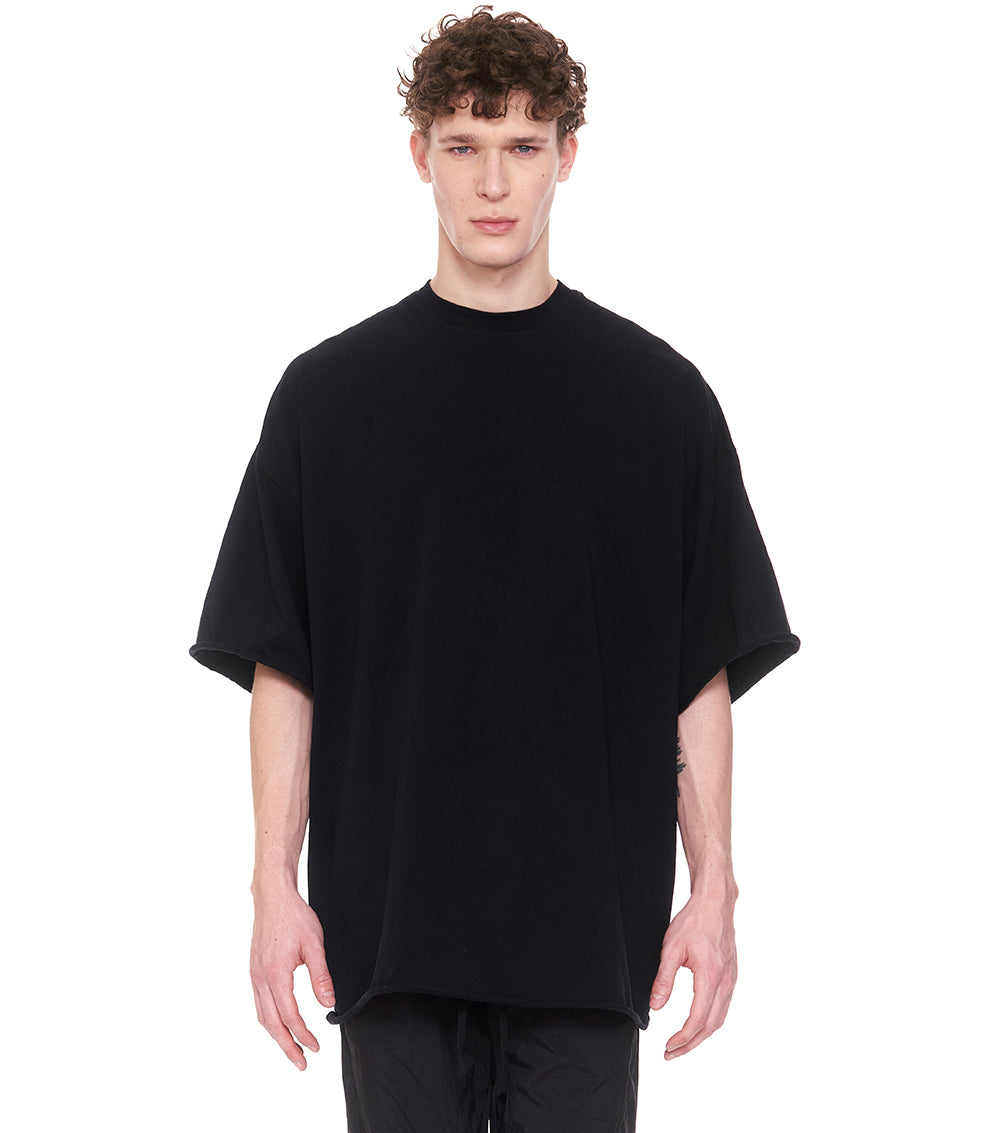 nununu men's oversized t-shirt black