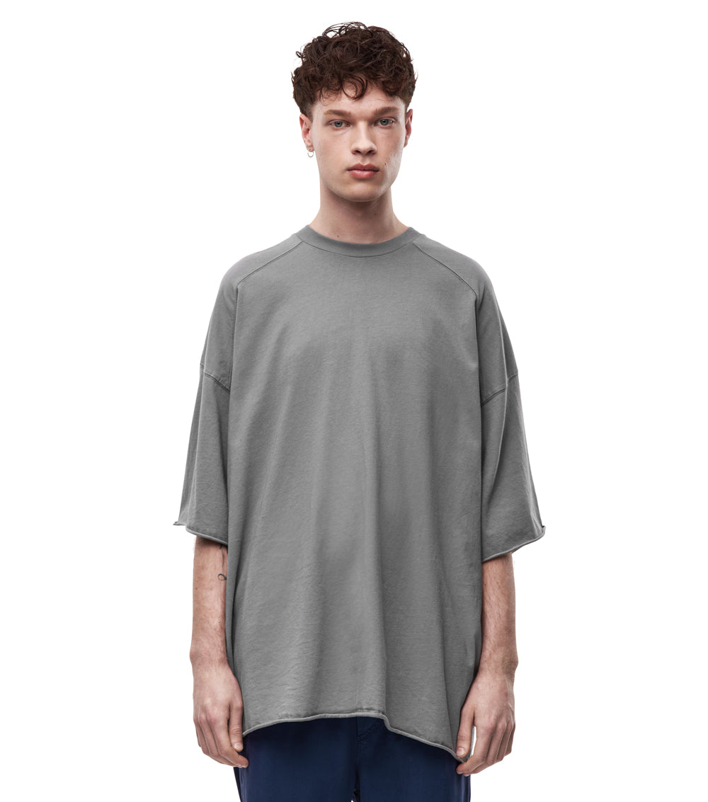nununu men's oversized t-shirt concrete