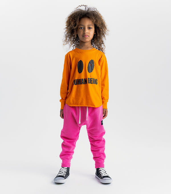 Nununu Mini Bolts Baggy Pants Hot Pink