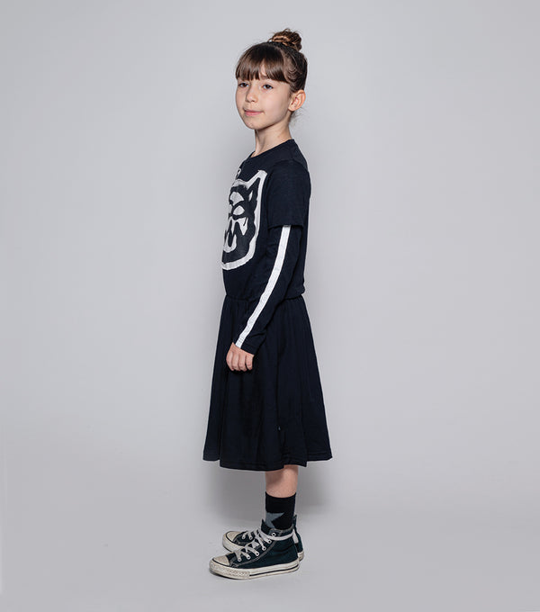 Nununu Mischief Cat Towfer Dress