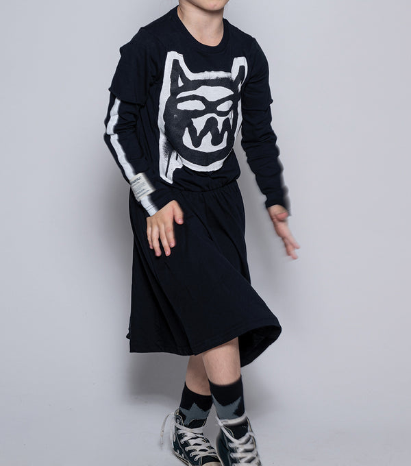Nununu Mischief Cat Towfer Dress