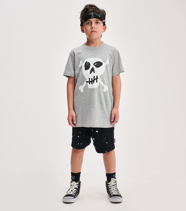 Nununu Mono Splash Sweatshorts Black