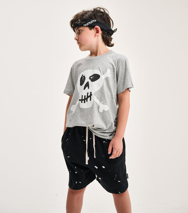 Nununu Mono Splash Sweatshorts Black