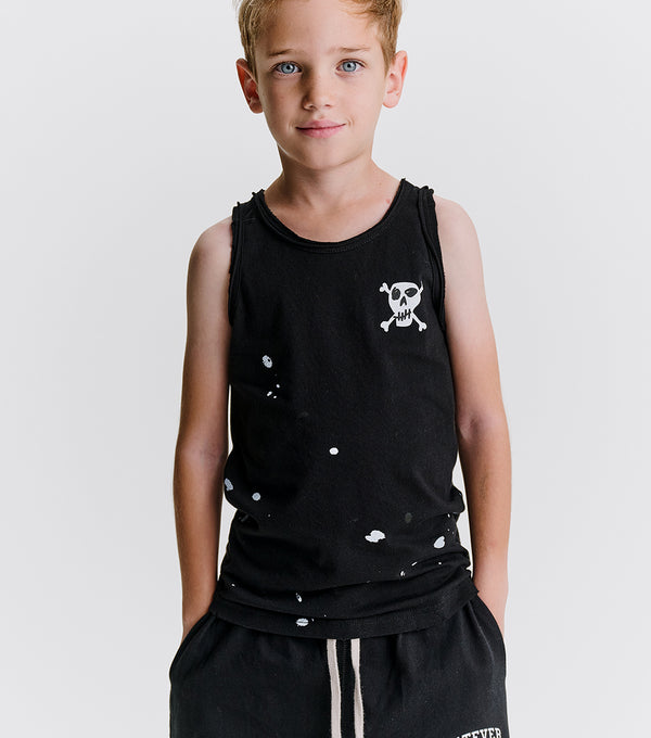 Nununu Mono Splash Tanktop Black