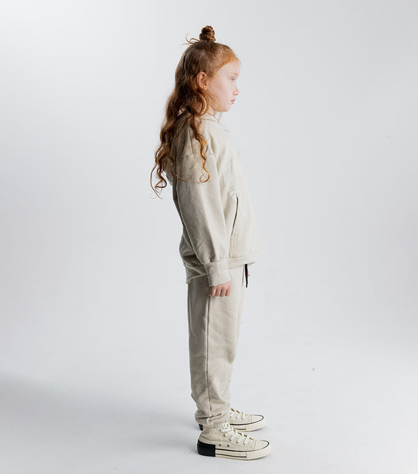 Nununu Moon Inked Sweatpants Smokey Natural