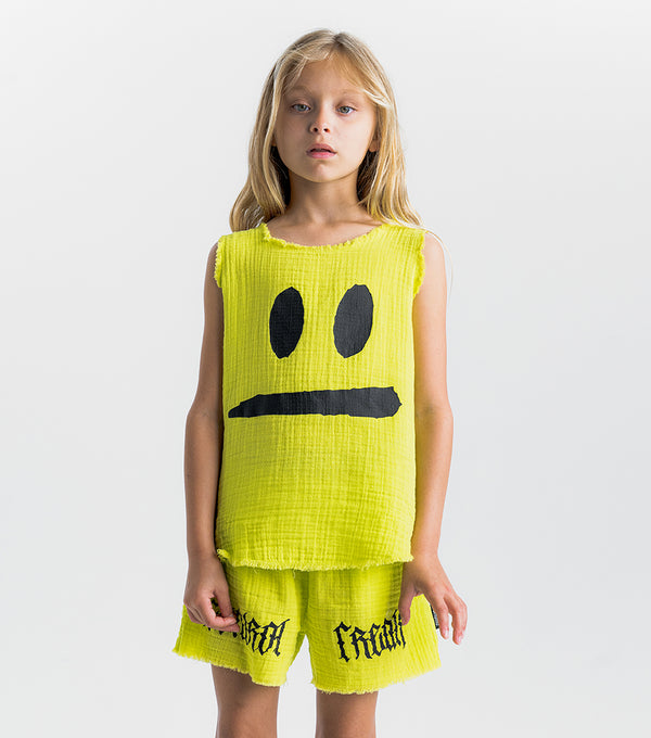 Nununu Muslin Beach Shorts Hot Lime