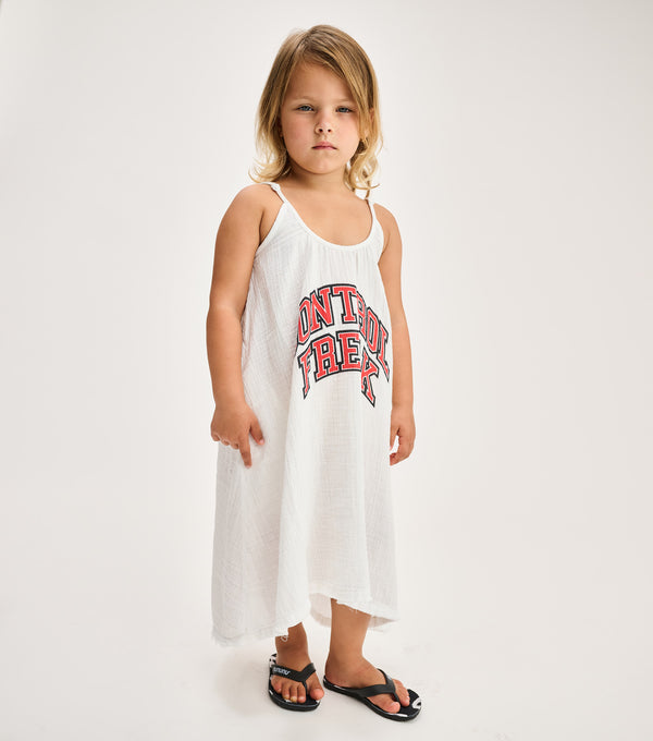 Nununu Muslin Summer Dress White