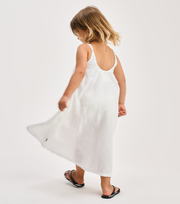 Nununu Muslin Summer Dress White