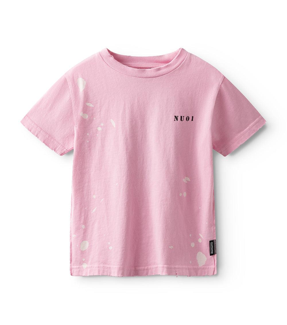 nununu nu splash t-shirt super pink