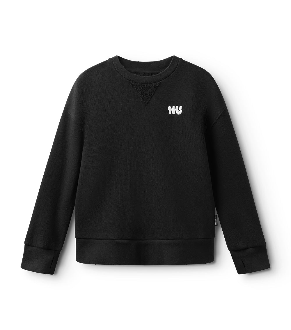 nununu nu sweatshirt black