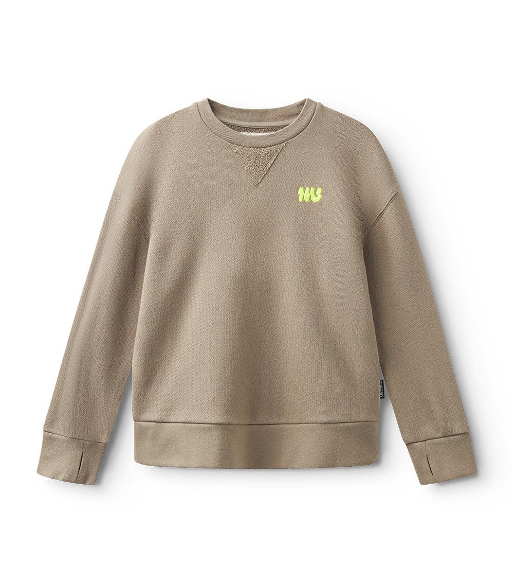 nununu nu sweatshirt stone
