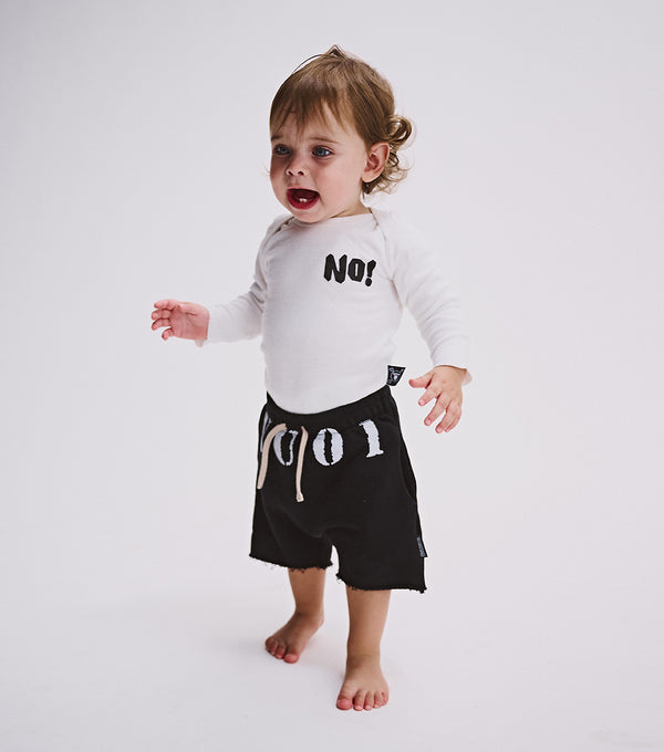 Nununu Nu01 Baby Sweatshorts Black