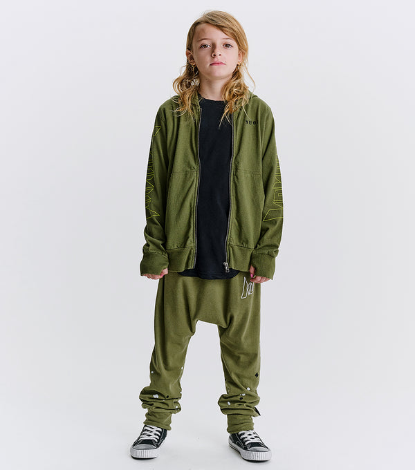 Nununu Nu01 Light Zip Hoodie Olive