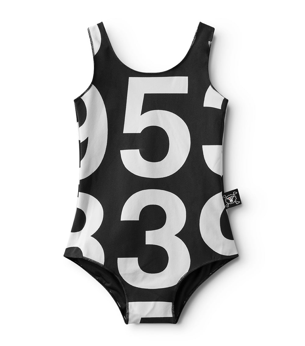 nununu numbered swimsuit
