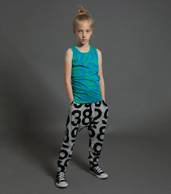 Nununu Numbered Tank Top Green