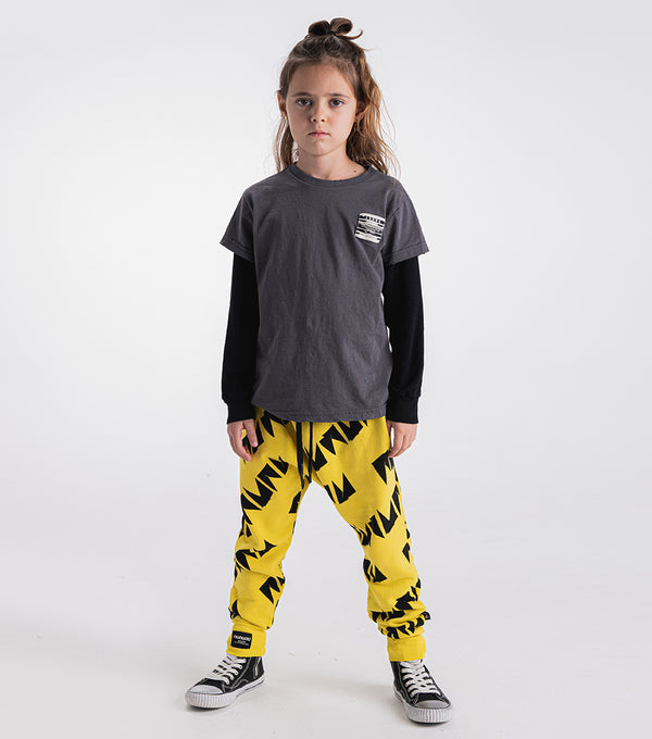 Nununu Nununu Baggy Pants Lava Yellow