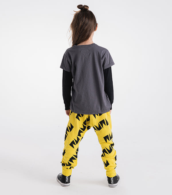 Nununu Nununu Baggy Pants Lava Yellow
