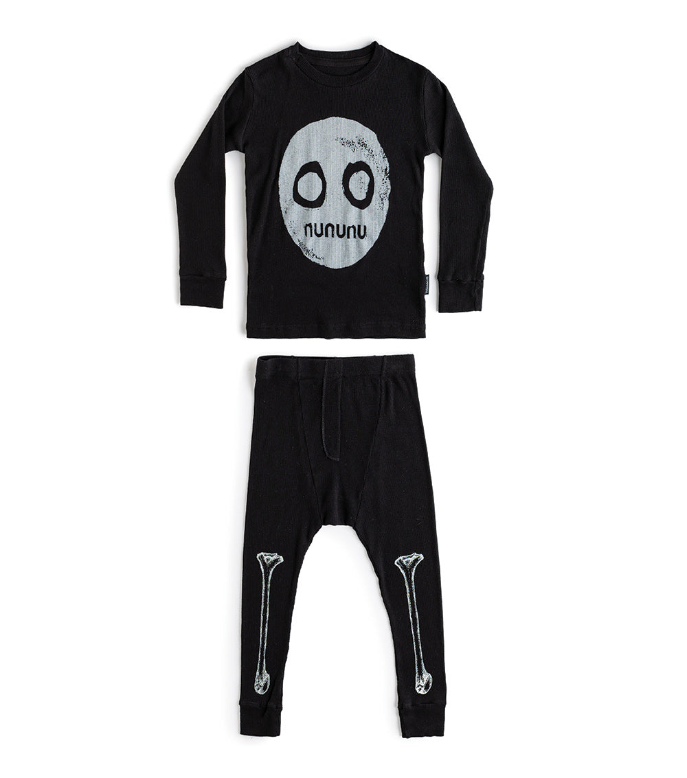 nununu nununu smile loungewear black