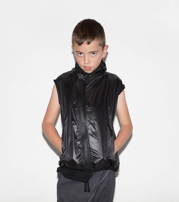 Nununu Nylon Vest Black