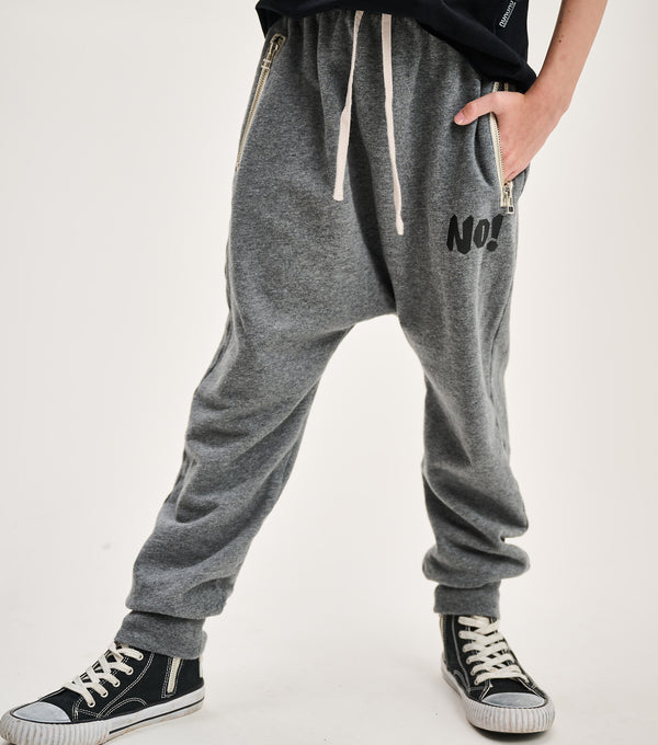 Nununu Oh No Baggy Pants Dusty Heather Grey