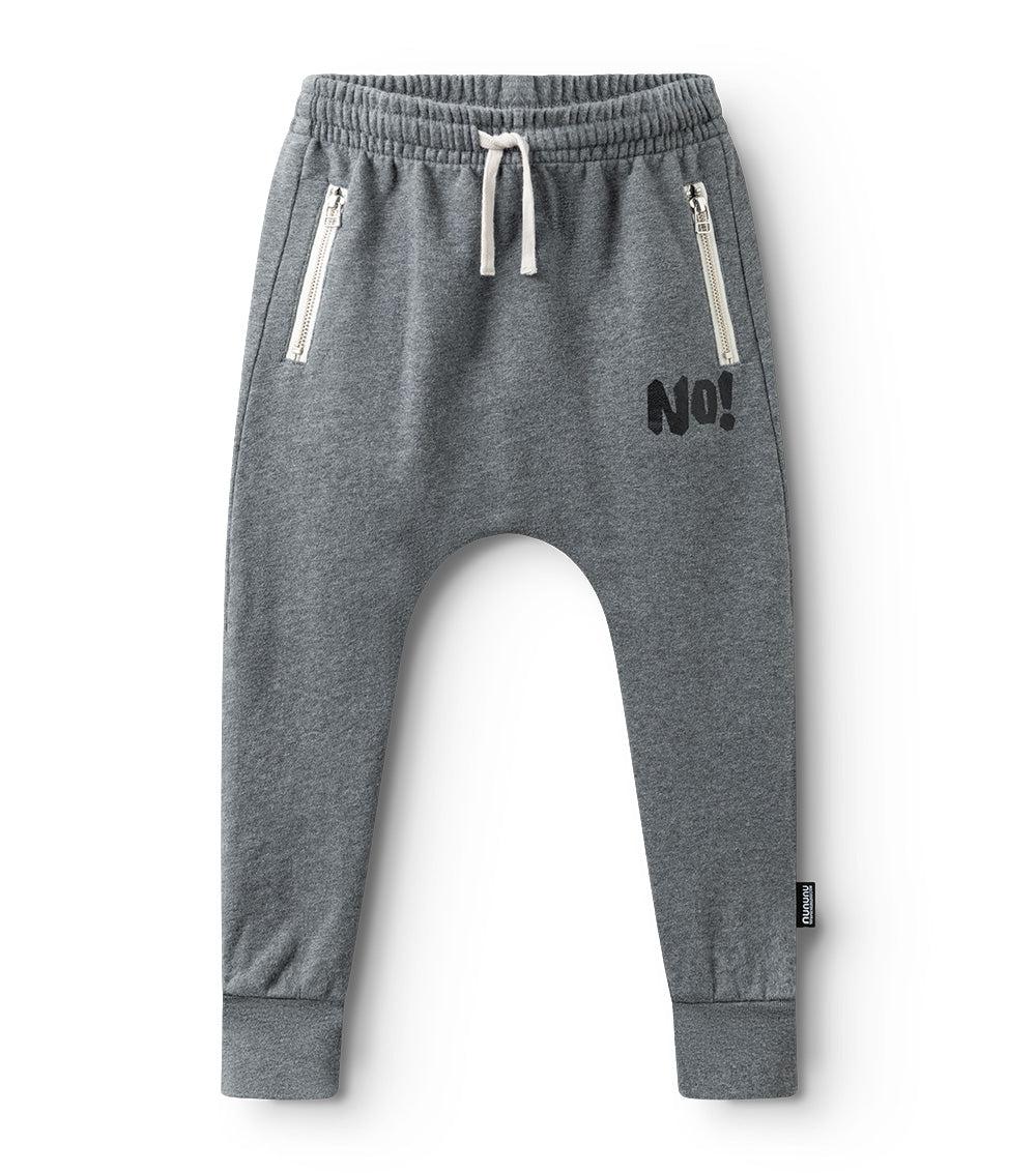 nununu oh no baggy pants dusty heather grey