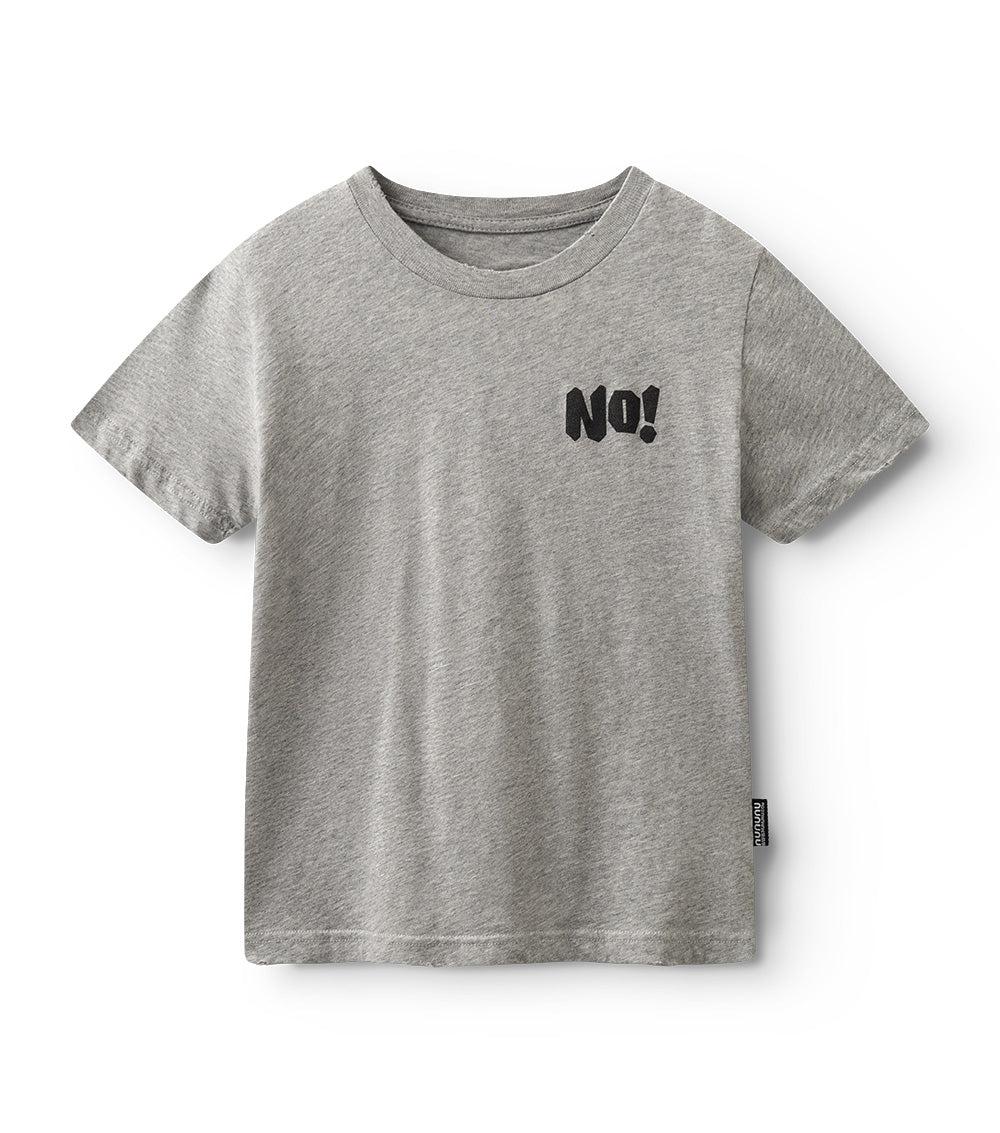 nununu oh no t-shirt heather grey