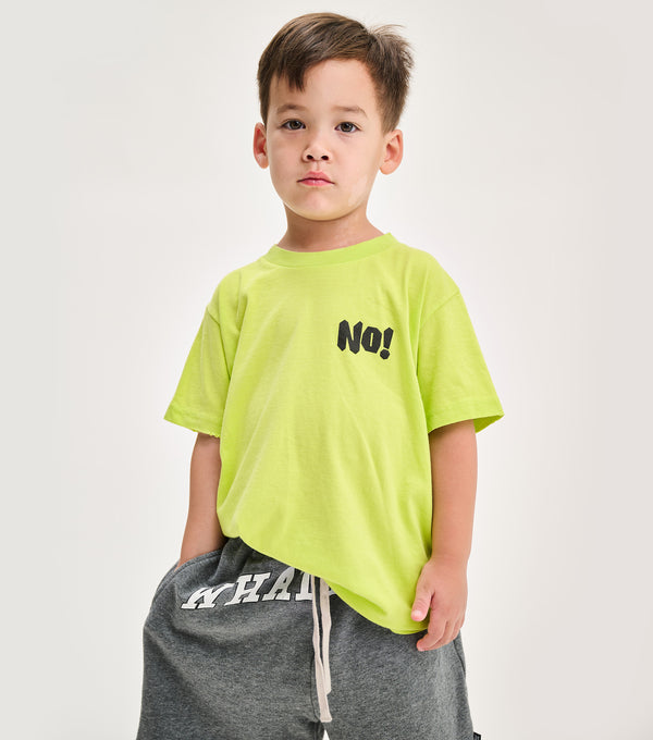 Nununu Oh No T-shirt Hot Lime