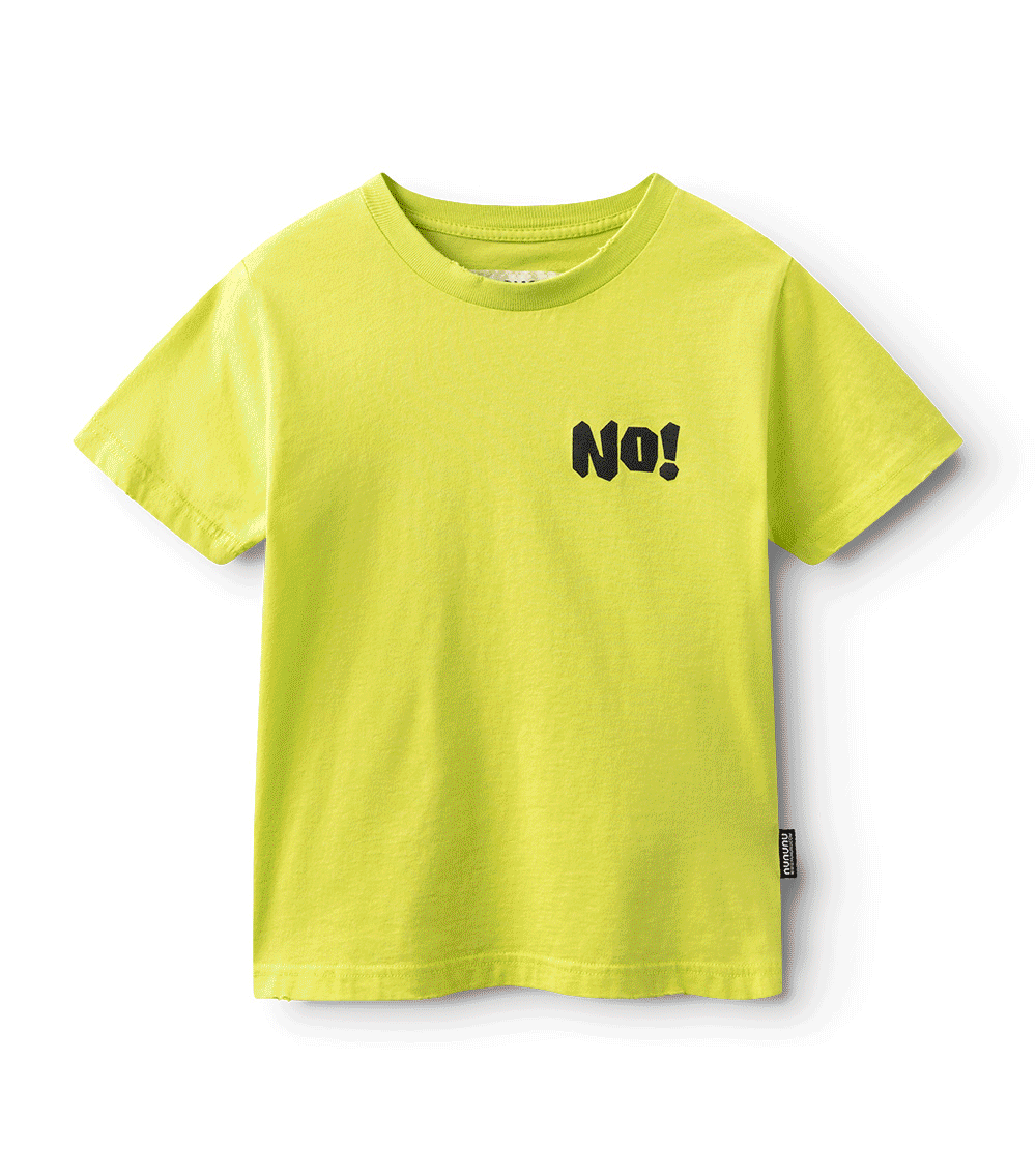 nununu oh no t-shirt hot lime