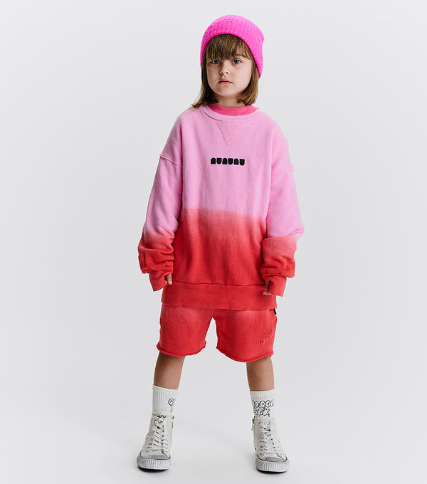 Nununu Ombre Sweatshorts Super Pink