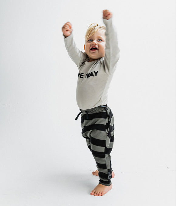Nununu One Way Onesie Smokey Grey