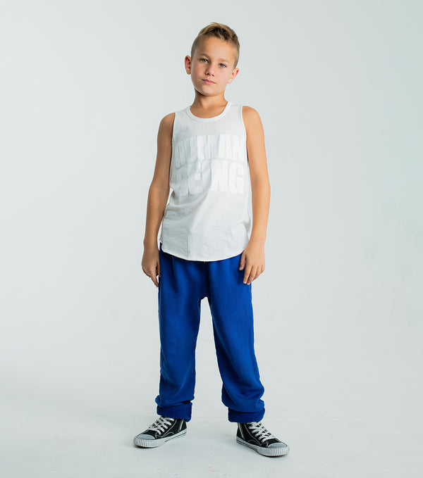 Nununu Only Human Tank Top White