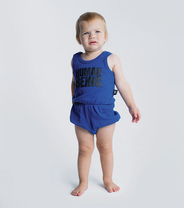 Nununu Only Human Yoga Overalls Blue