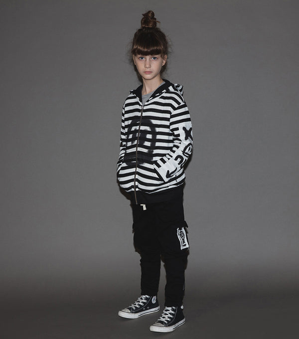 Nununu Patch Cargo Pants Black