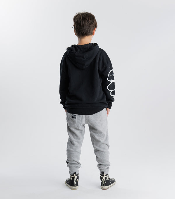 Nununu Pixel Skull Hoodie Black