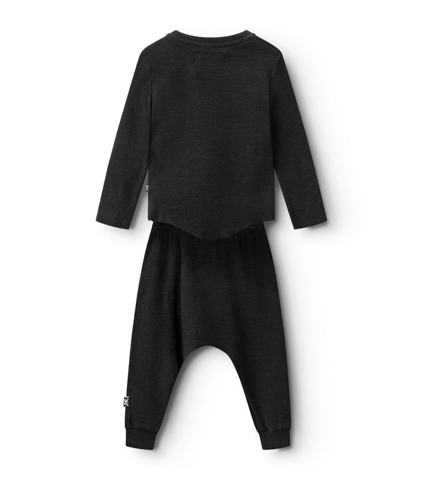 Nununu Pixel Skull Set Black