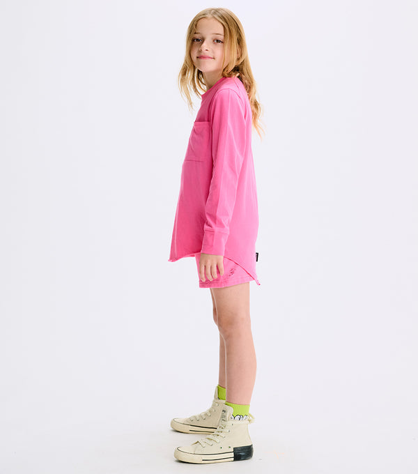 Nununu Pocket Shirt Hot Pink