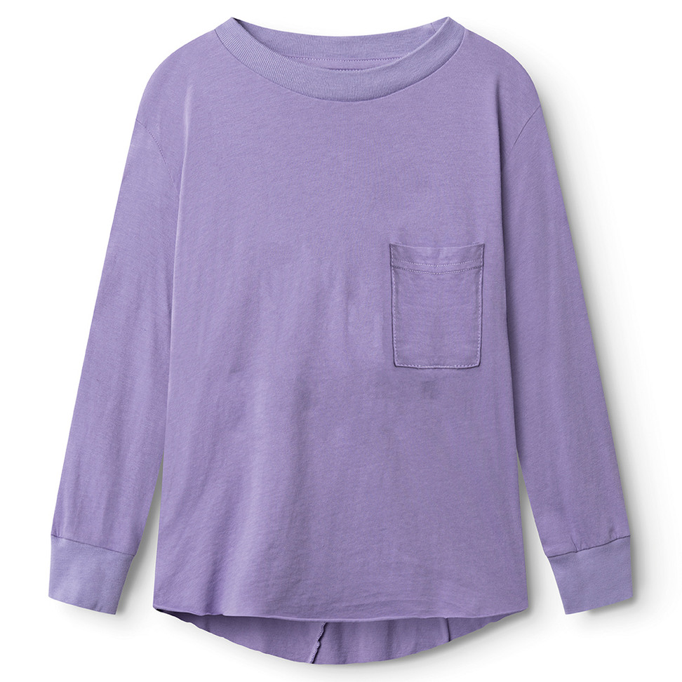 nununu pocket shirt mauve mist