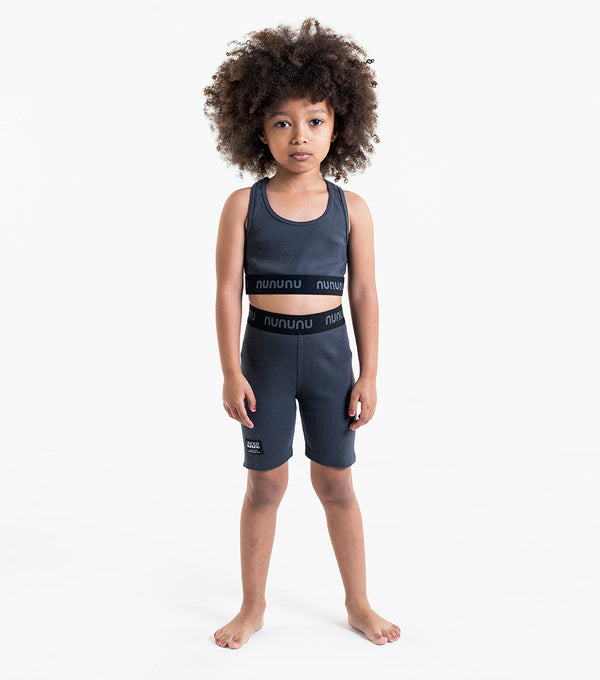 Nununu Racerback Top Graphite