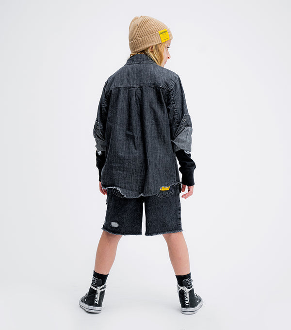 Nununu Raw Denim Shorts