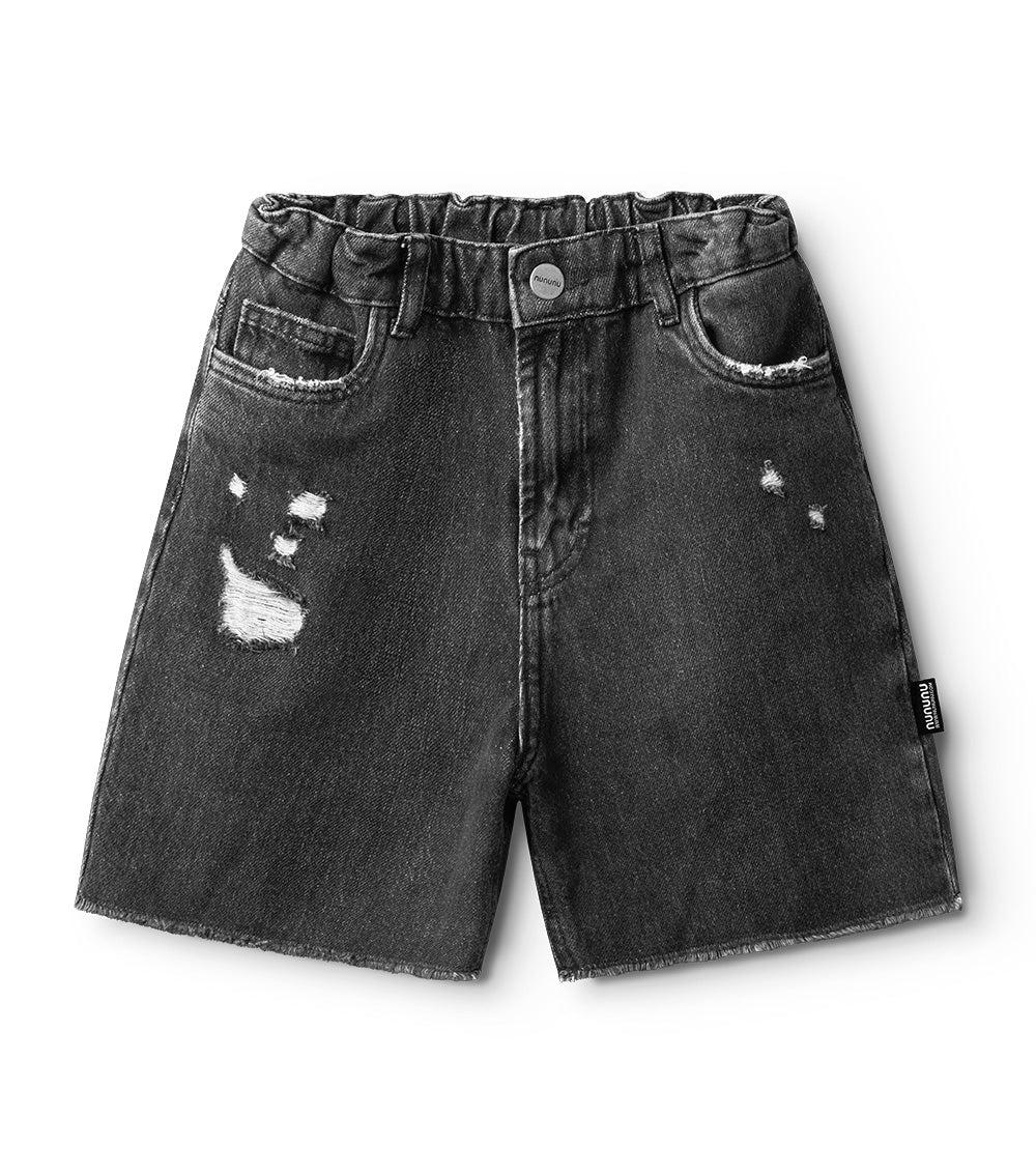 nununu raw denim shorts