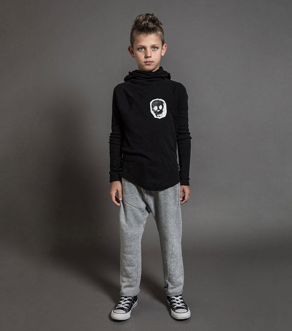 Nununu Raw Pants Heather Grey