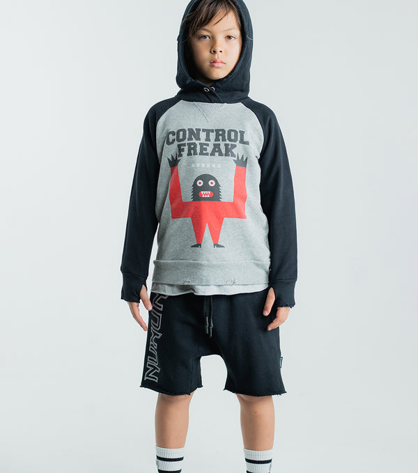 Nununu Rawk-nu-roll Sweatshorts Black