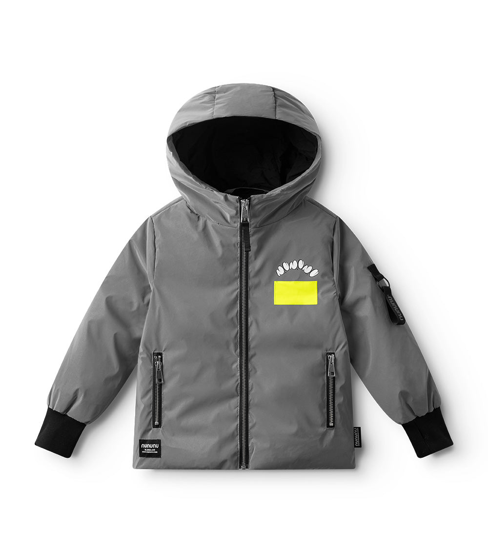 nununu reflective down jacket