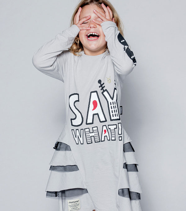 Nununu Say What Layered Dress