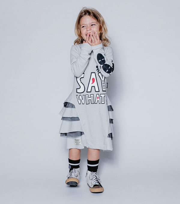 Nununu Say What Layered Dress