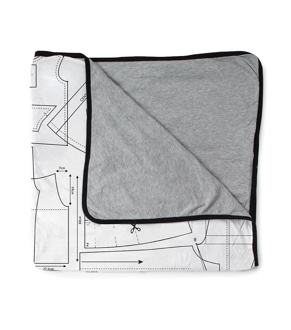 nununu sewing pattern blanket